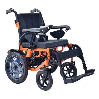Fauteuil roulant électrique pour handicap absorbant les chocs-DYW-459-46A11N1